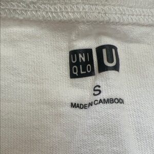 Uniqlo Soft White Tee